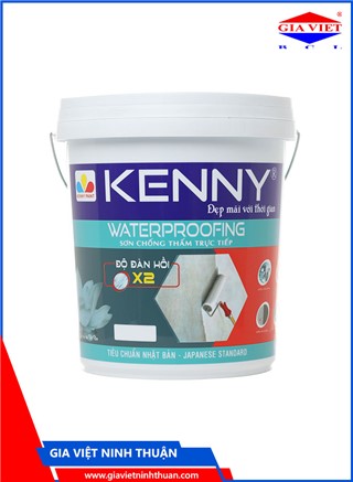 Kenny Waterproofing - Sơn chống thấm màu trực tiếp