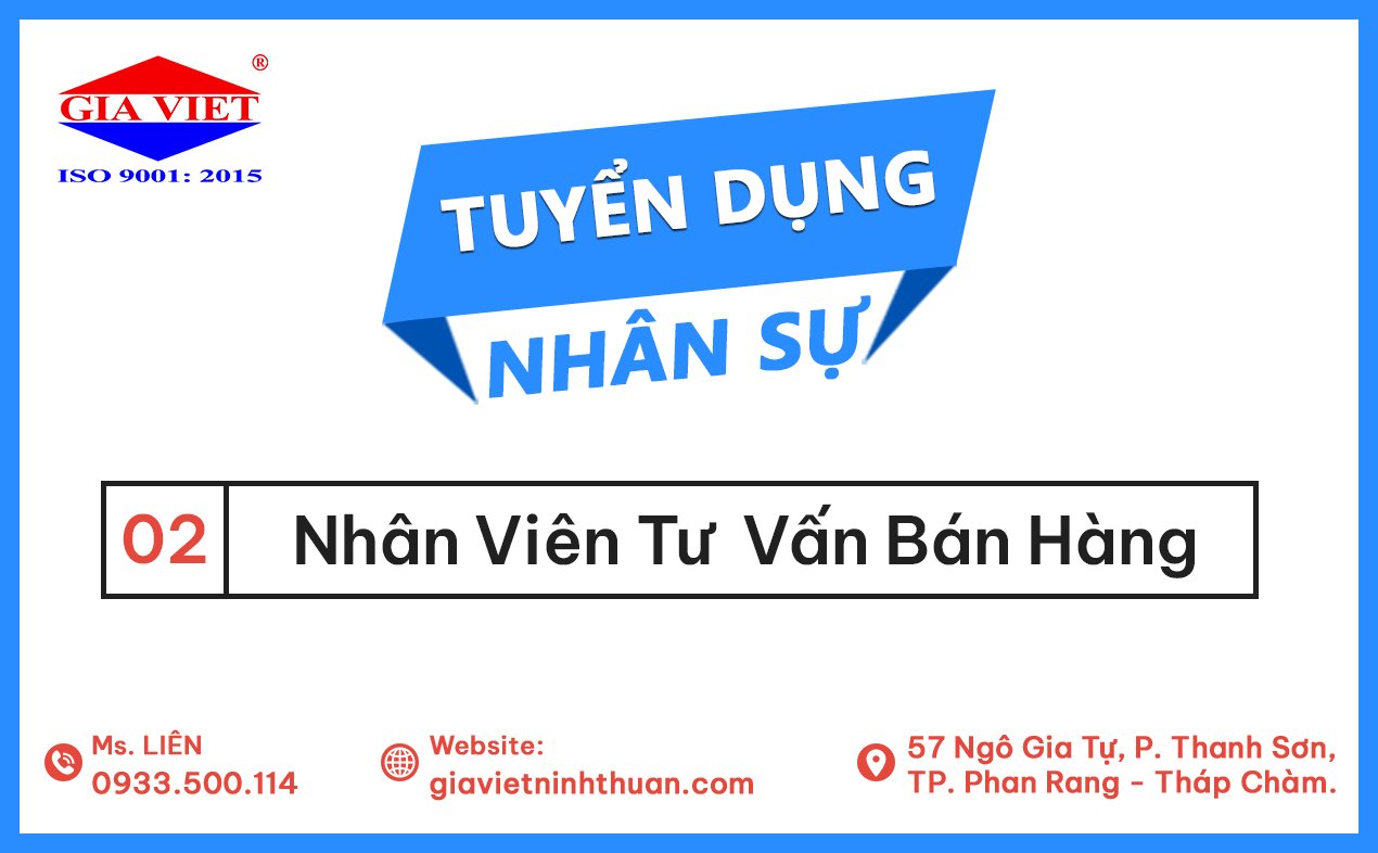 NHÂN VIÊN TƯ VẤN BÁN HÀNG