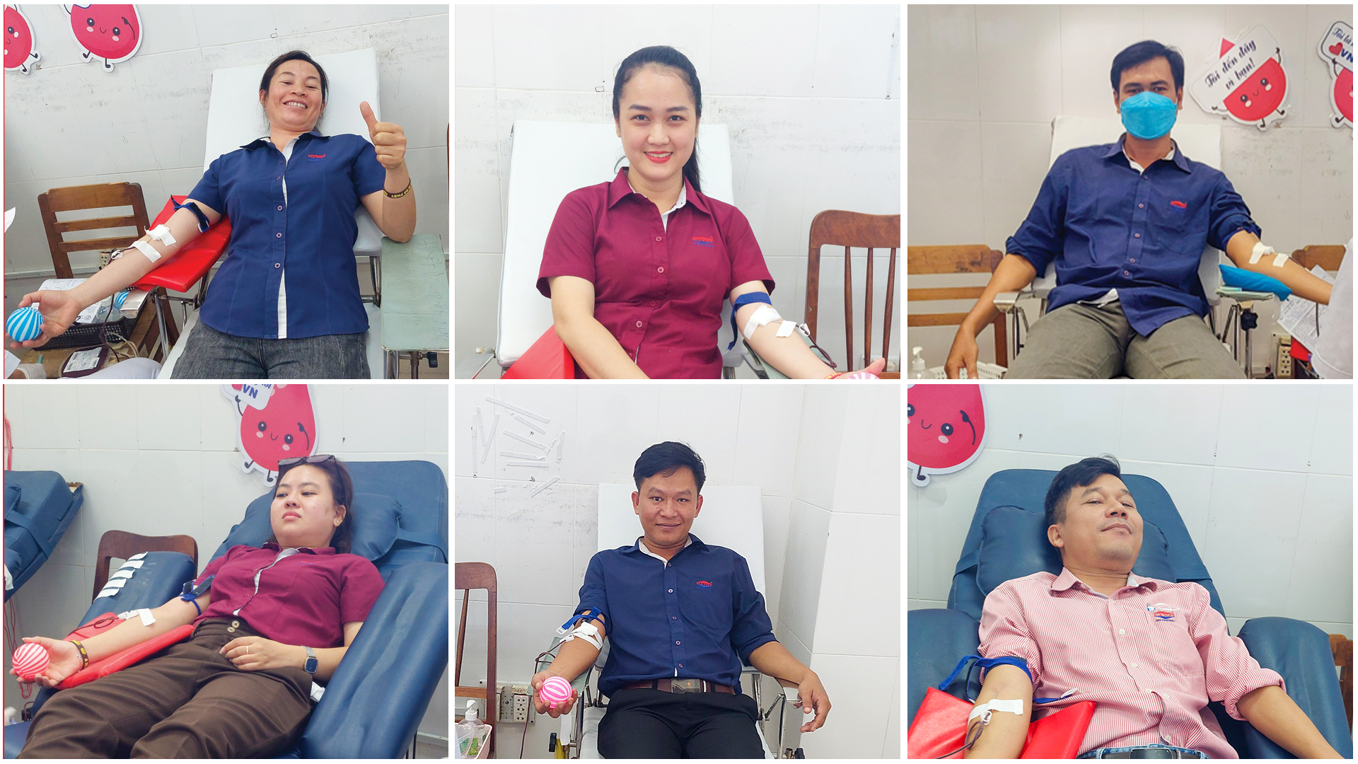 Gia Việt tham gia hiến máu tình nguyện năm 2022 do Liên đoàn Lao động Thành phố Phan Rang – Tháp Chàm tổ chức