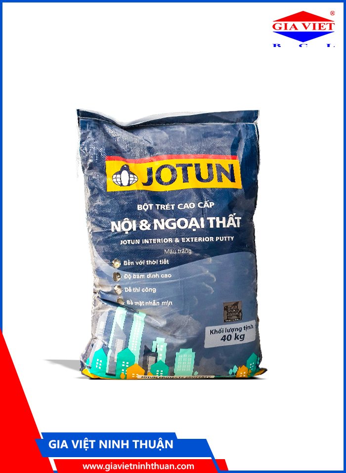 Bột trét tường nội ngoại thất Jotun