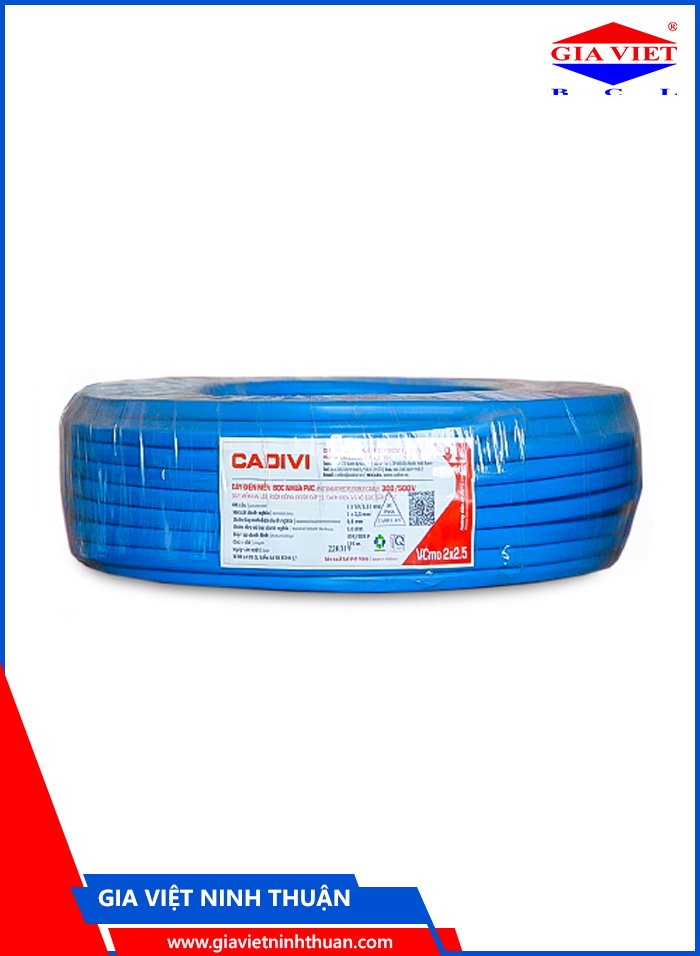 Dây Điện Cadivi Vcmo 2x2.5