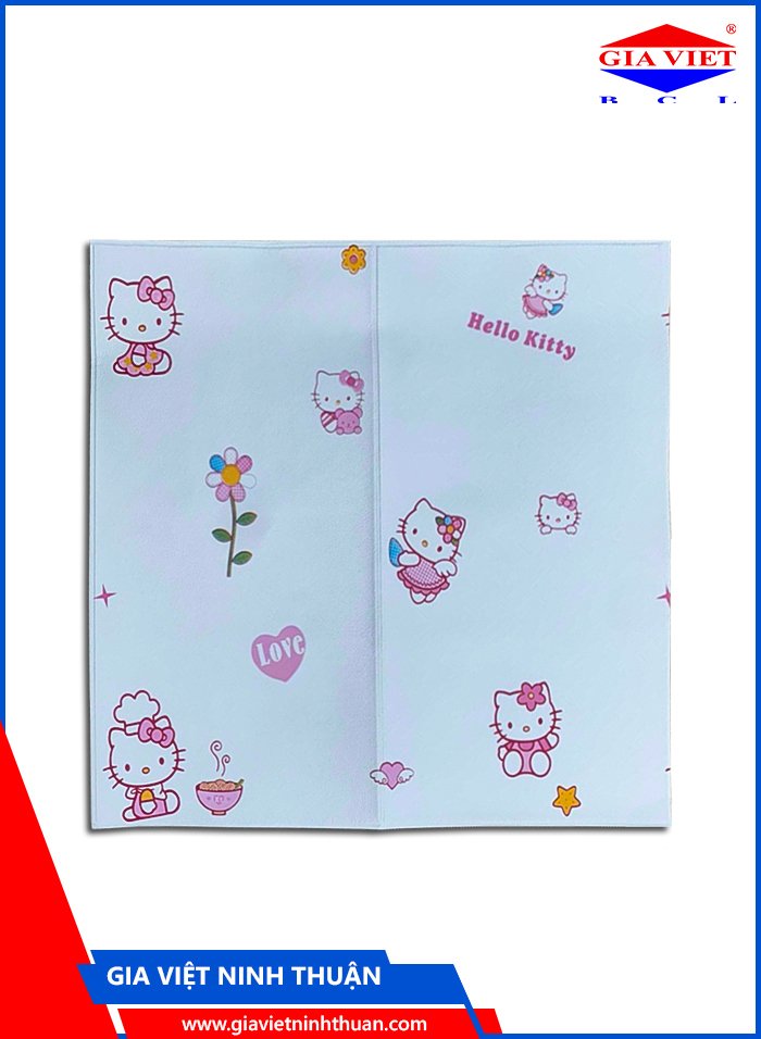 Xốp dán tường Hello Kitty 2