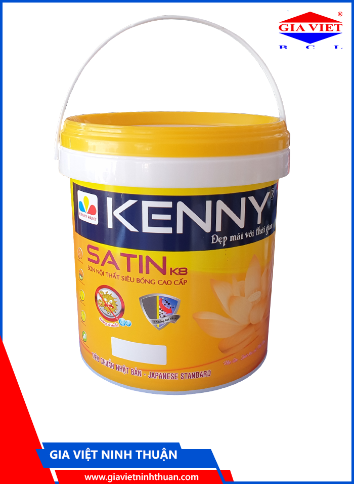 Kenny Satin K8 - Sơn nội thất siêu bóng cao cấp