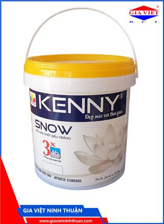 Kenny Snow - Sơn nội thất siêu trắng