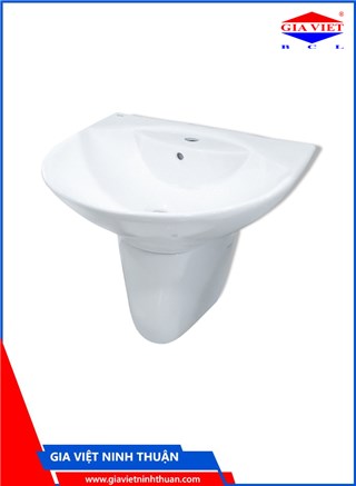 Chậu lavabo treo tường INAX (chân ngắn)