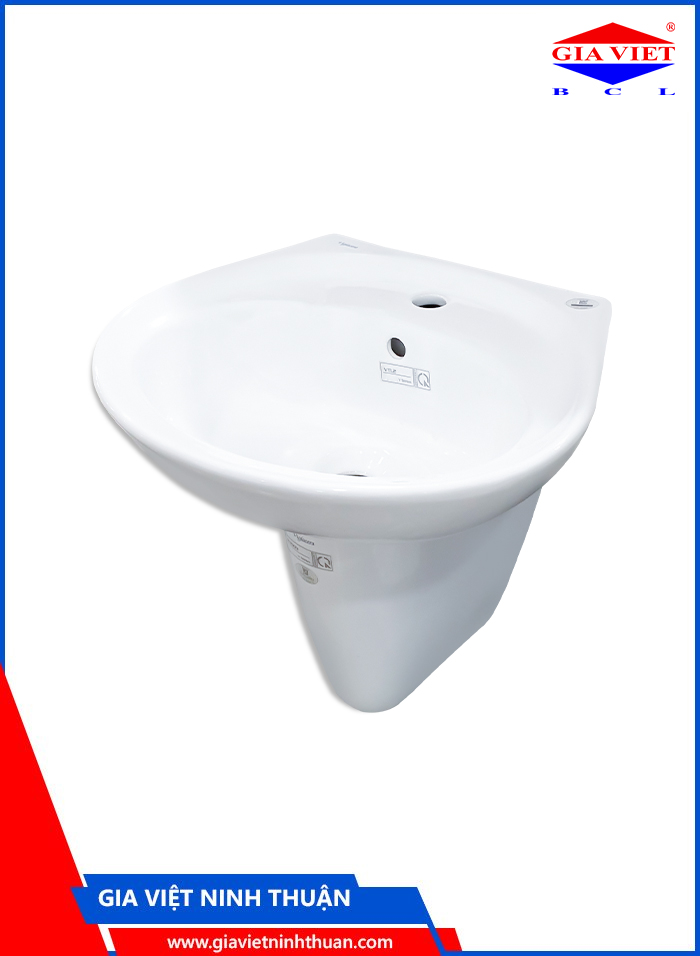 Chậu lavabo VIGLACERA (chân ngắn)