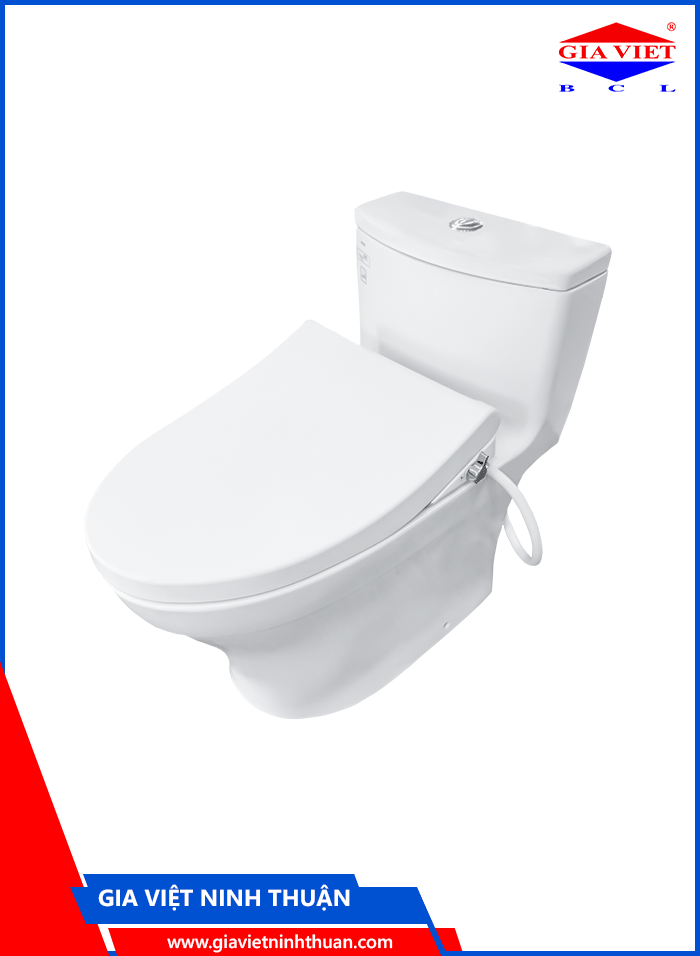 Bàn cầu 1 khối (nắp êm) MS885DE4 - Toto