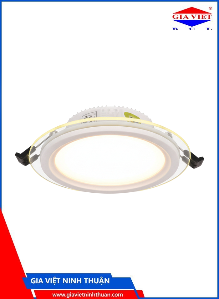 Đèn Led kính AT51-12W (Tròn - ASV) - Hufa