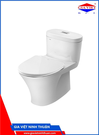 Bàn cầu 1 khối AC959VAN-2 - 2 nút nhấn (màu trắng, nắp êm) - Inax