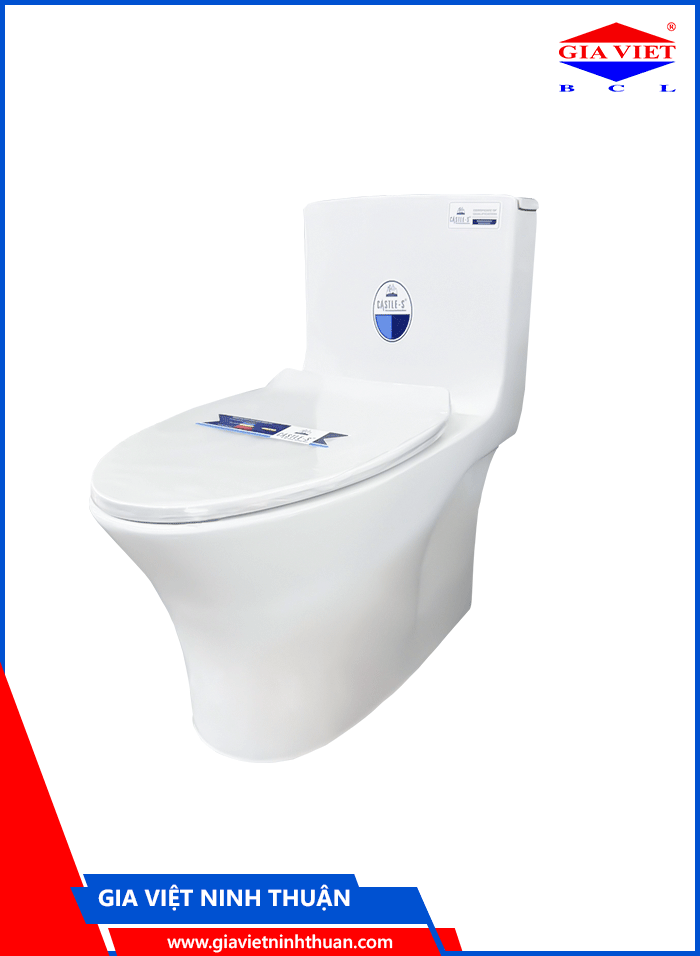 Bàn cầu 1 khối BC-522 – Castle
